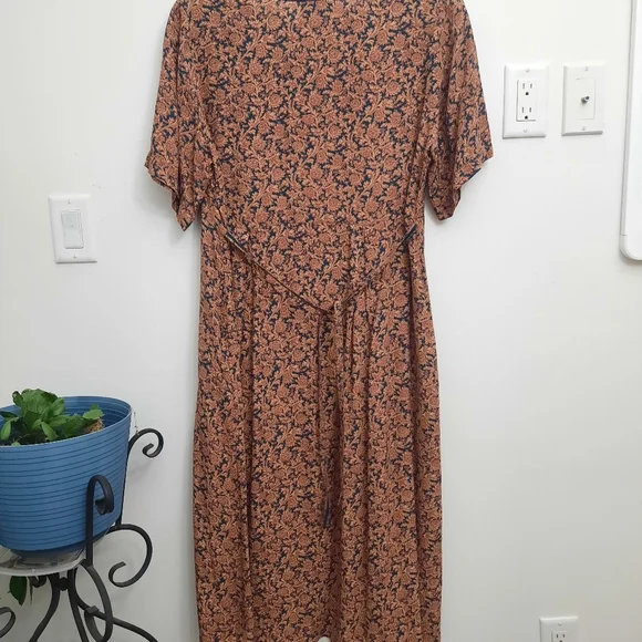 *SOLD*Vintage April Cornell Cottagecore Maxi dress - Picture 6 of 10